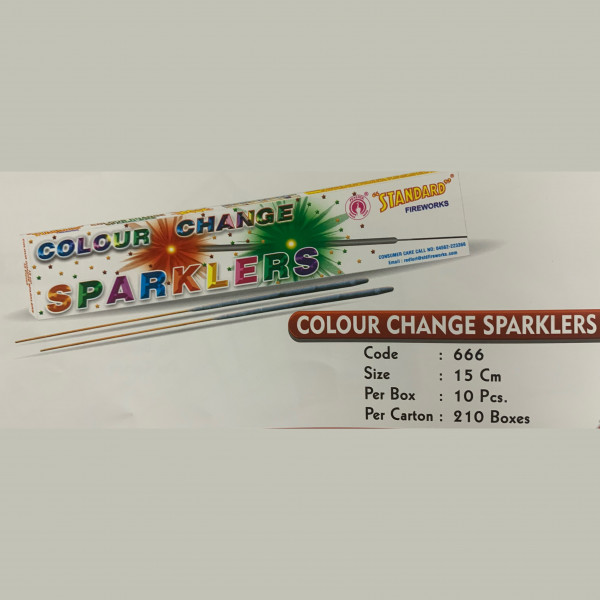 Colour change Sparklers