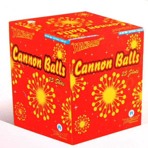 Cannon Balls 25 Shots(multicolor)