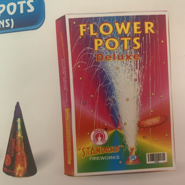 Flower pots deluxe - Gold